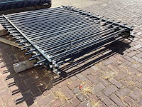 Heras spijlenhek antraciet (4x) - afbeelding 6 van  7