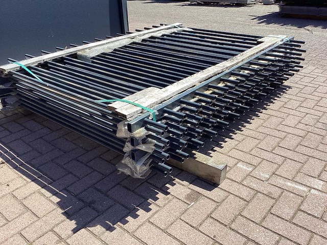 Heras spijlenhek antraciet (8x) - afbeelding 8 van  10