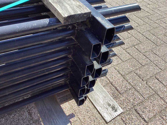 Heras spijlenhek zwart (11x) - afbeelding 11 van  11