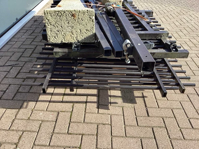 Heras tuinpoort en palen - afbeelding 8 van  9