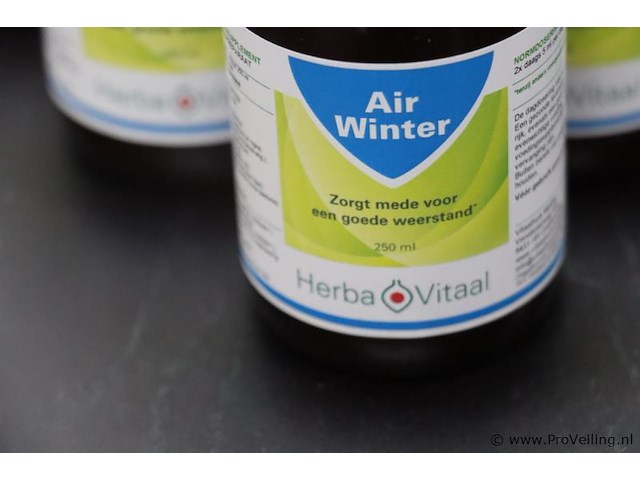 Herba vitaal air winter - 10 flessen á 250ml - afbeelding 2 van  4