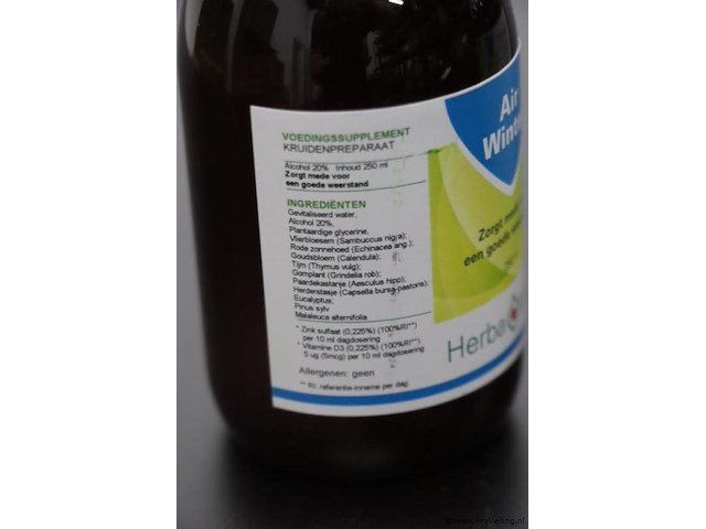 Herba vitaal air winter - 3 flessen á 250ml - afbeelding 3 van  4