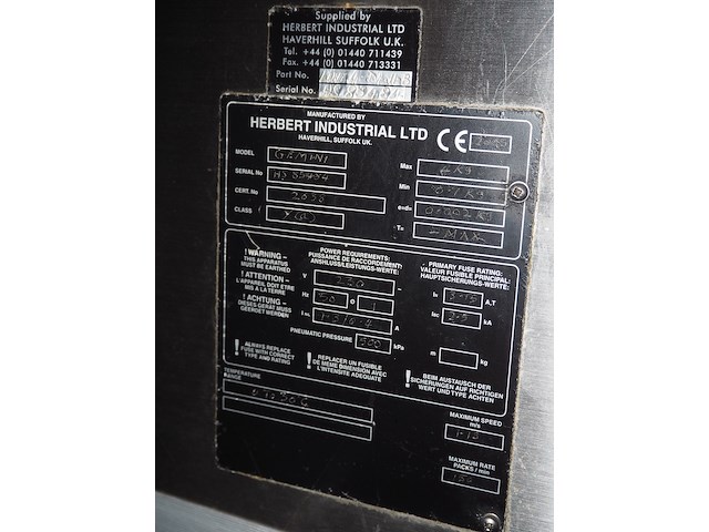 Herbert industrial ltd. - afbeelding 3 van  11