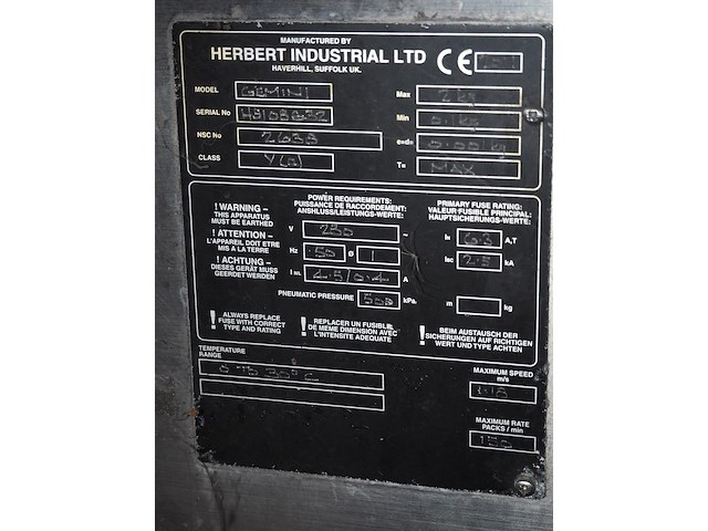 Herbert industrial ltd - afbeelding 6 van  14