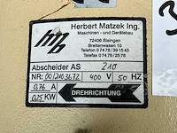 Herbert matzek as 210 filterunit - afbeelding 5 van  5