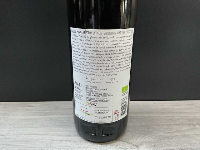 Herdade do esporao private selection branco 2020 - afbeelding 3 van  3