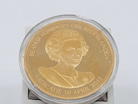 Herdenkingsmunt, 'beatrix abdicatie' - afbeelding 1 van  5