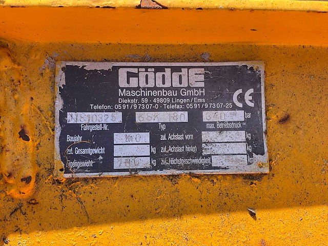 Herder/güdde mxzt 430/gsk180 maaikorf + klepelmaaier - afbeelding 7 van  15