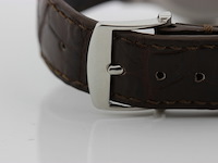 Heren chronograaf polshorloge, blanpain, villeret chronograaf, witte wijzerplaat, ca. 2000 - afbeelding 9 van  14