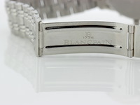 Heren chronograaf polshorloge, blanpain, villeret triple calender, witte wijzerplaat, ca. 2000 - afbeelding 6 van  8