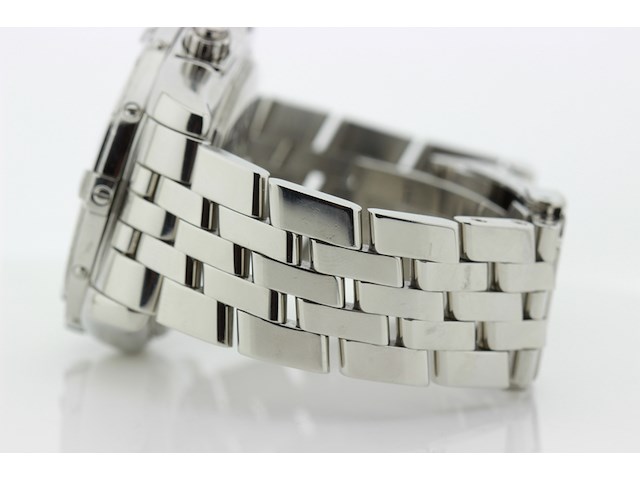 Heren chronograaf polshorloge, breitling, chronomat evolution, blauwe wijzerplaat, ca. 2010 - afbeelding 6 van  11