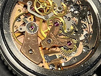 Heren chronograaf polshorloge, breitling, navytimer, zwarte wijzerplaat, 60 er jaren - afbeelding 15 van  16