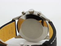 Heren chronograaf polshorloge, breitling, navytimer, zwarte wijzerplaat, 60 er jaren - afbeelding 6 van  16