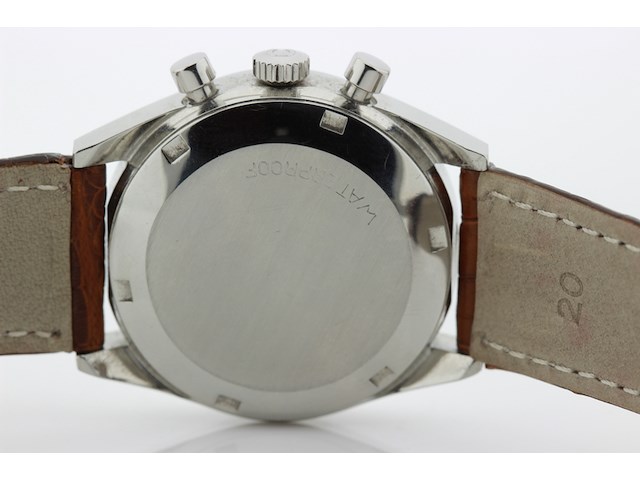 Heren chronograaf polshorloge, omega, de ville chronograaf, grijze wijzerplaat, ca 1970 - afbeelding 9 van  9