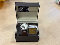 Heren horloge fredric automatic, bristol collection, bruin/ zilver - afbeelding 1 van  5