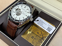 Heren horloge fredric automatic, bristol collection, bruin/ zilver - afbeelding 5 van  5