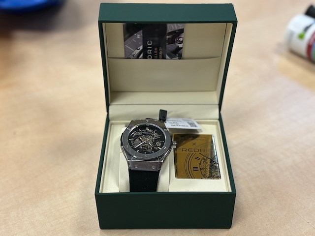 Heren horloge fredric automatic, master tourbillon, steel - afbeelding 1 van  4