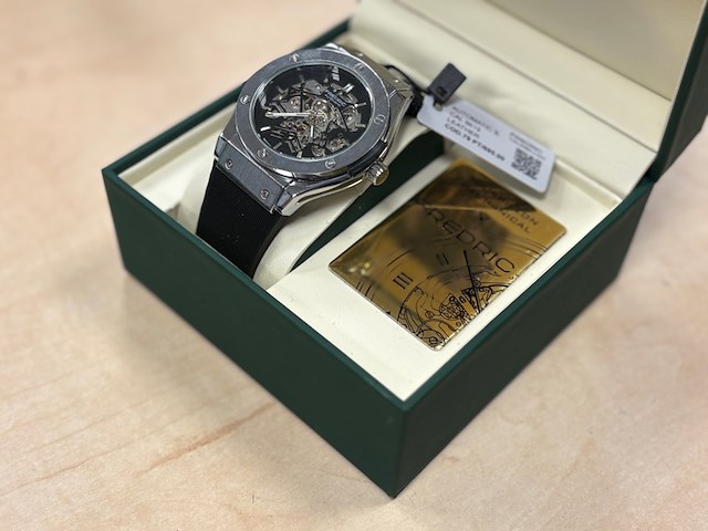 Heren horloge fredric automatic, master tourbillon, steel - afbeelding 4 van  4