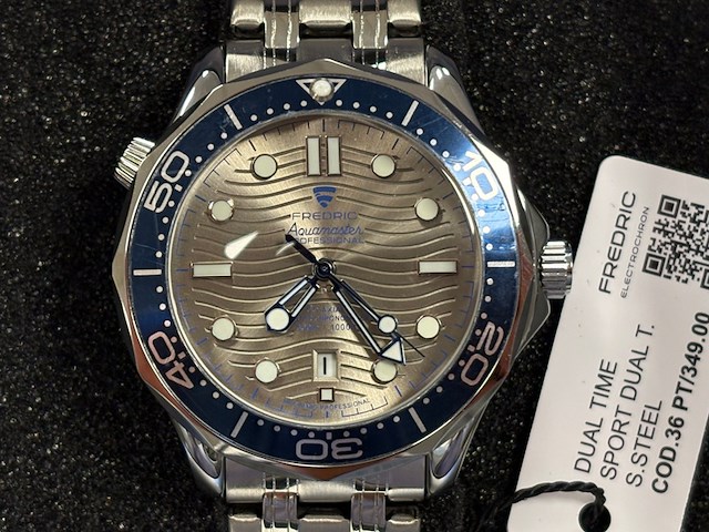 Heren horloge fredric electrochron, aquamaster professional - afbeelding 3 van  4