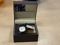 Heren horloge fredric, quartz, bruin/zilver - afbeelding 1 van  5