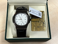 Heren horloge fredric, quartz, zwart - afbeelding 2 van  4