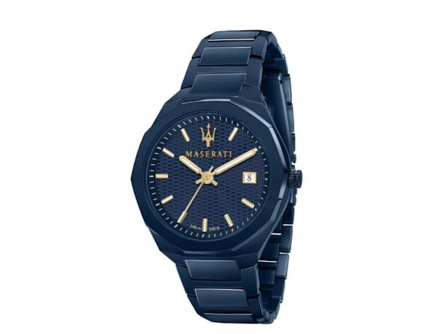 Heren horloge maserati, blue ip - afbeelding 1 van  1