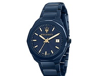 Heren horloge maserati, blue ip - afbeelding 1 van  1