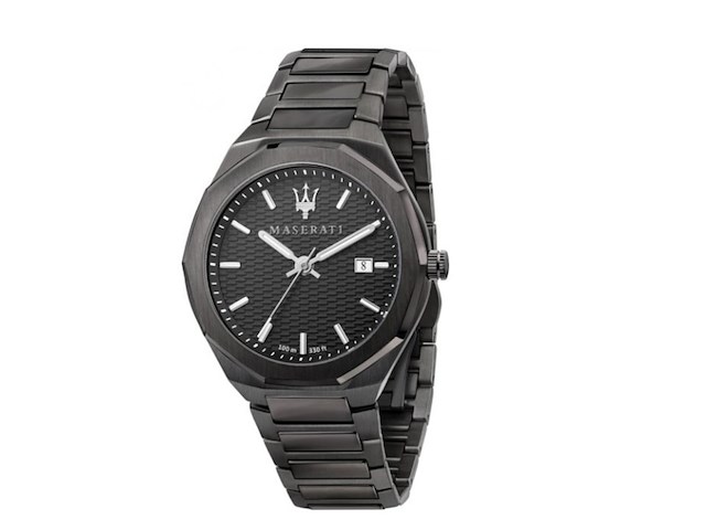 Heren horloge maserati, gunmetal 3h - afbeelding 1 van  1