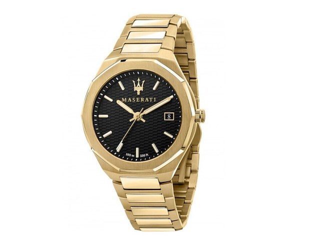 Heren horloge maserati, stile gold - afbeelding 1 van  1