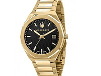 Heren horloge maserati, stile gold - afbeelding 1 van  1