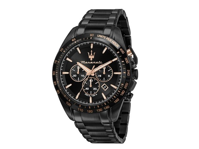 Heren horloge maserati, traguardo chronograph - afbeelding 1 van  1