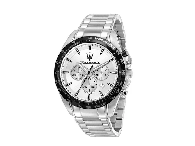 Heren horloge maserati, traguardo chronograph - afbeelding 1 van  1