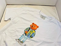 Heren kunstwerk t-shirt - bear with me - moët cartier, maat xs - afbeelding 2 van  4