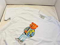 Heren kunstwerk t-shirt - bear with me - moët cartier - afbeelding 2 van  4