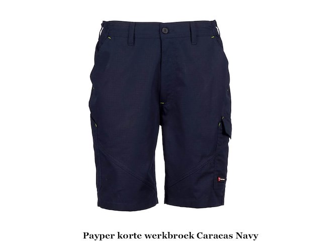 Heren payper korte werkbroek navy maat 3xl - afbeelding 1 van  3