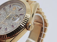 Heren polshorloge, 18 karaats, rolex, day-date (40) 228238 - afbeelding 3 van  29