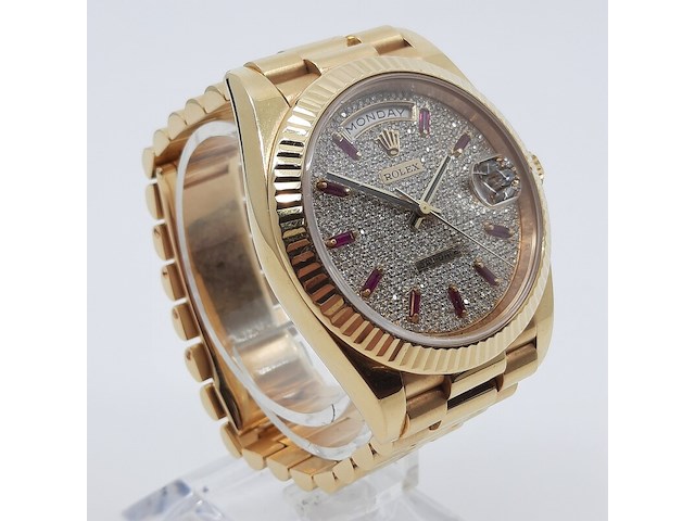 Heren polshorloge, 18 karaats, rolex, day-date (40) 228238 - afbeelding 29 van  29