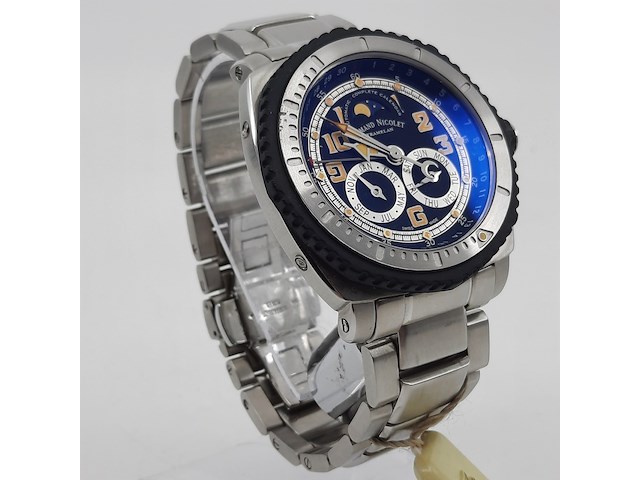 Heren polshorloge, armand nicolet, 9162-g-m9168 - afbeelding 29 van  30