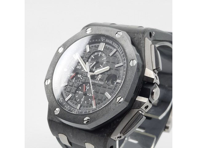 Heren polshorloge, audemars piguet, royal oak offshore 26400au.oo.a002ca.01 - afbeelding 2 van  36