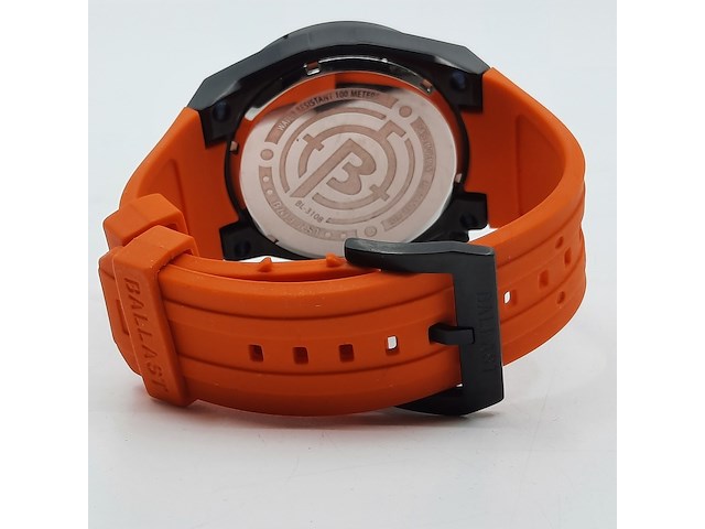 Heren polshorloge, ballast, bl3108 - afbeelding 4 van  19