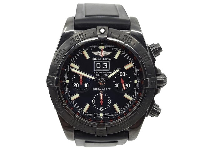 Heren polshorloge, breitling, black bird m44359 (1022/2000) - afbeelding 1 van  28