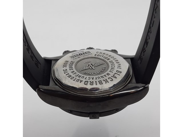 Heren polshorloge, breitling, black bird m44359 (1022/2000) - afbeelding 14 van  28