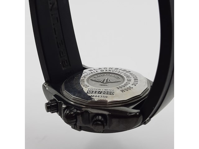 Heren polshorloge, breitling, black bird m44359 (1022/2000) - afbeelding 16 van  28