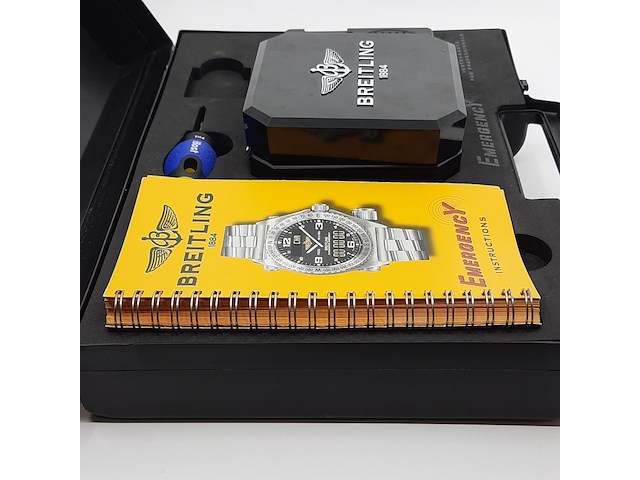 Heren polshorloge, breitling, emergency e76321 - afbeelding 36 van  49