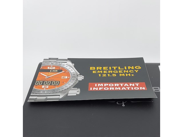 Heren polshorloge, breitling, emergency e76321 - afbeelding 40 van  49