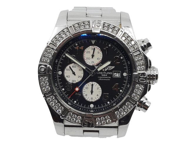 Heren polshorloge, breitling, super avenger a13370 - afbeelding 1 van  31