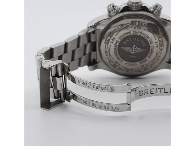 Heren polshorloge, breitling, super avenger a13370 - afbeelding 6 van  41