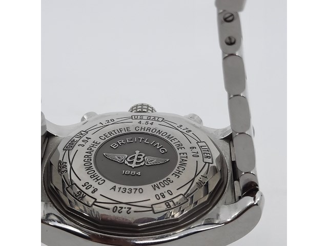 Heren polshorloge, breitling, super avenger a13370 - afbeelding 19 van  41