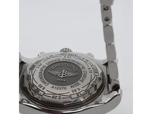 Heren polshorloge, breitling, super avenger a13370 - afbeelding 19 van  41