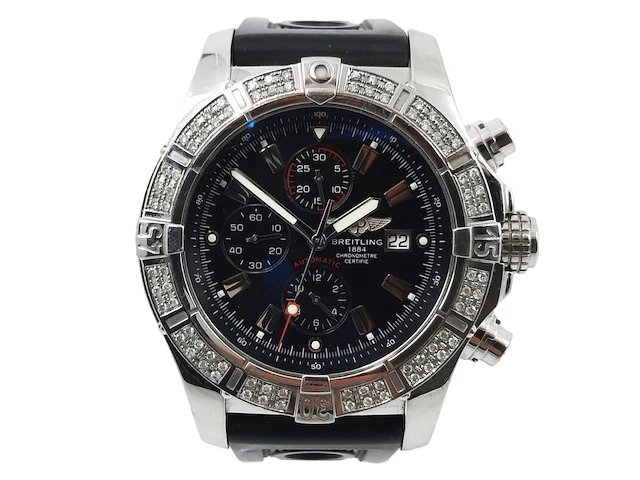 Heren polshorloge, breitling, super avenger a13370 - afbeelding 1 van  44